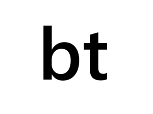 Banco de Terapias (bt)
